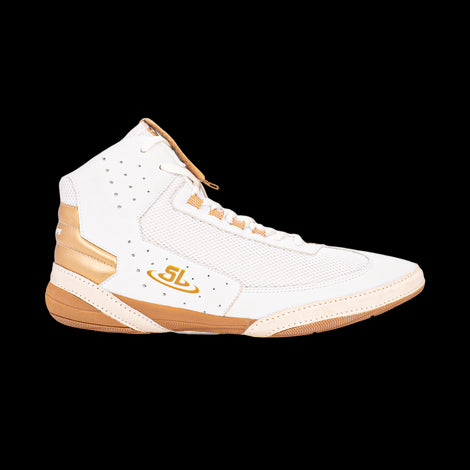 Ascend One - Bo Nickal Signature Model -  White/Gold Wrestling Shoes